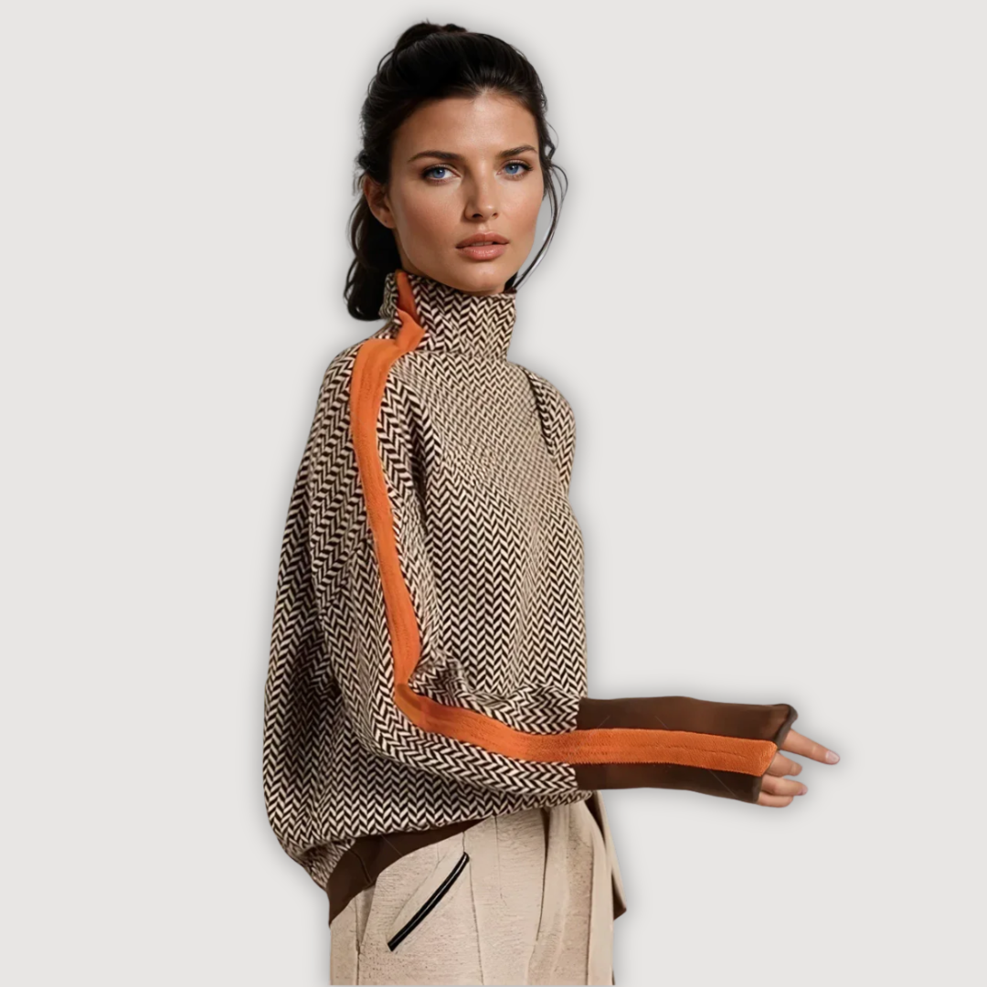 MARY β CHIC TURTLENECK JUMPER
