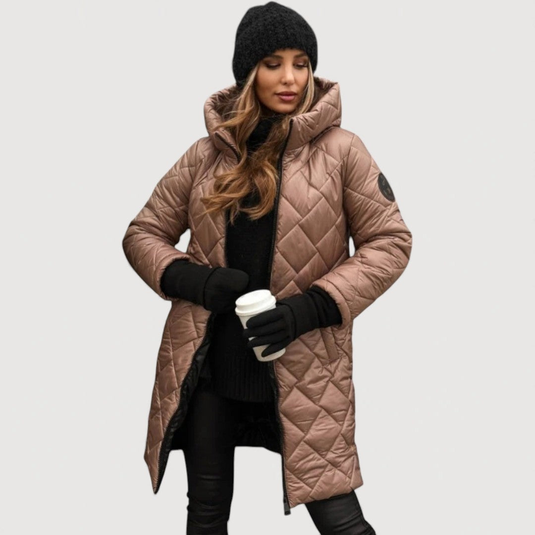 LENARA β COSY QUILTED COAT