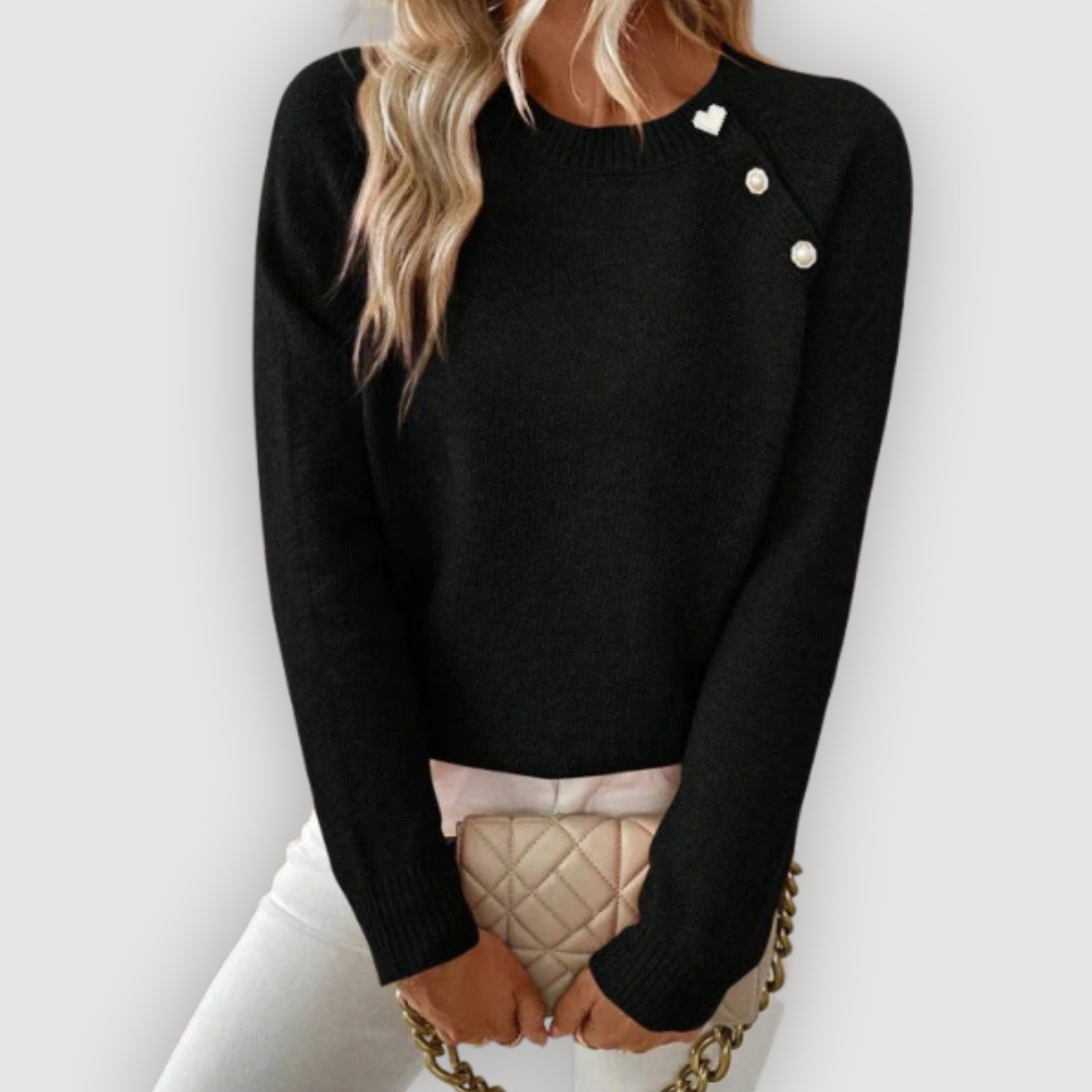 JONELLE β CHIC BUTTON JUMPER