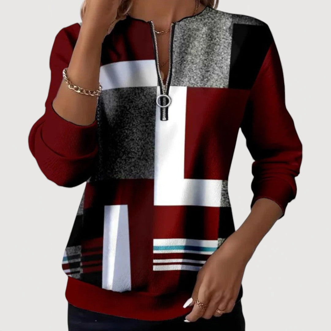 ELISIA β COSY ZIP JUMPER