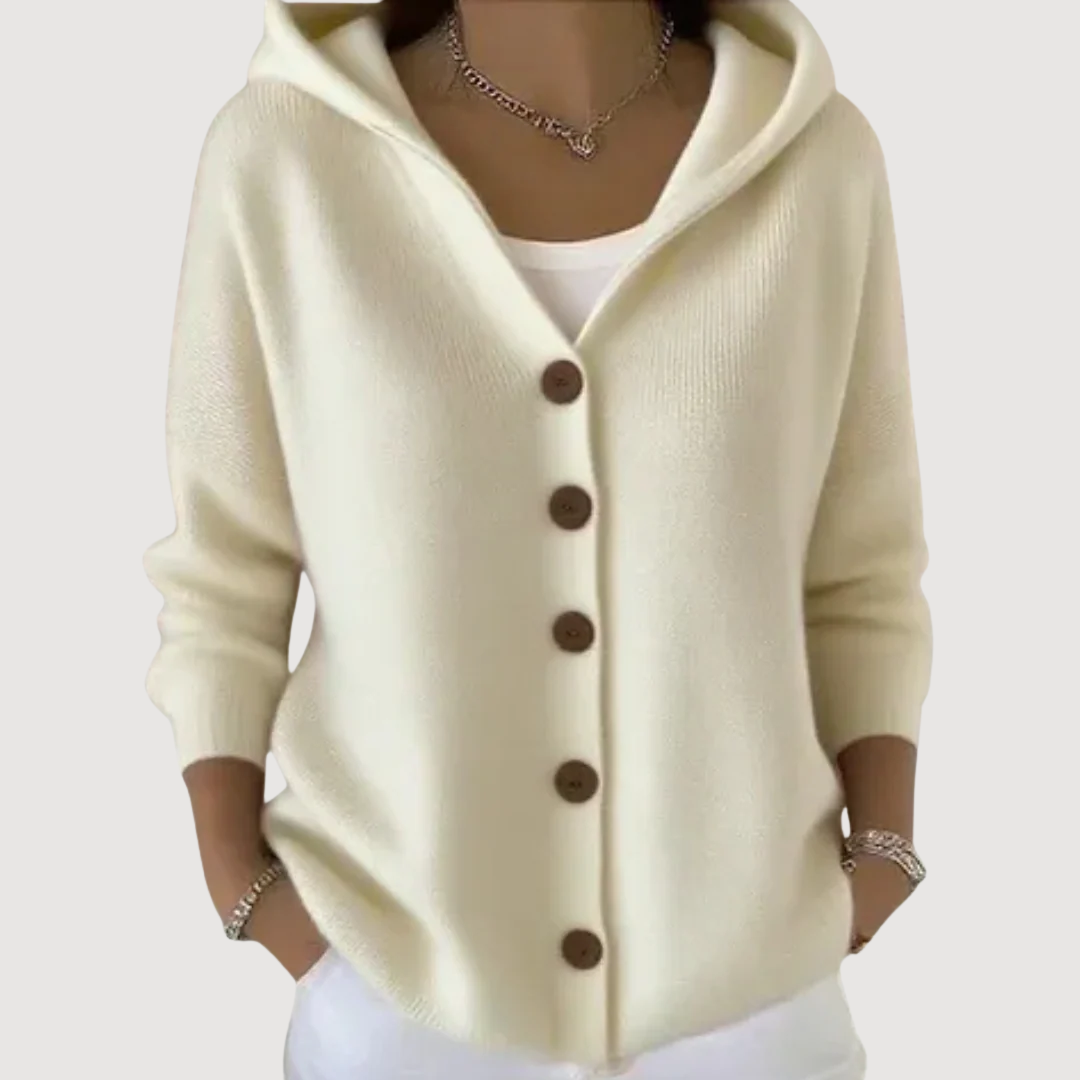 SOPHIA β CUTE HOODED CARDIGAN
