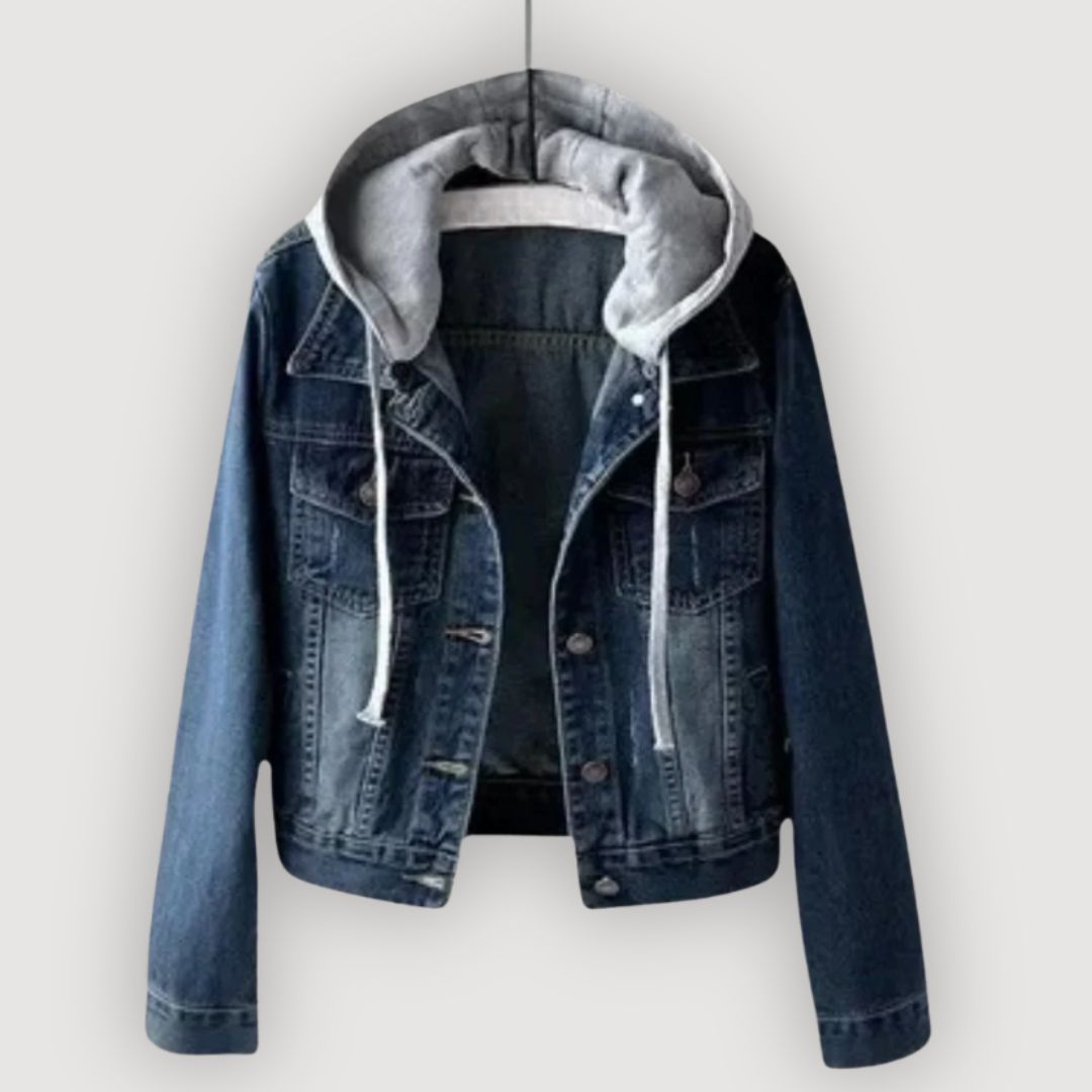 CARA β DENIM HOODED JACKET