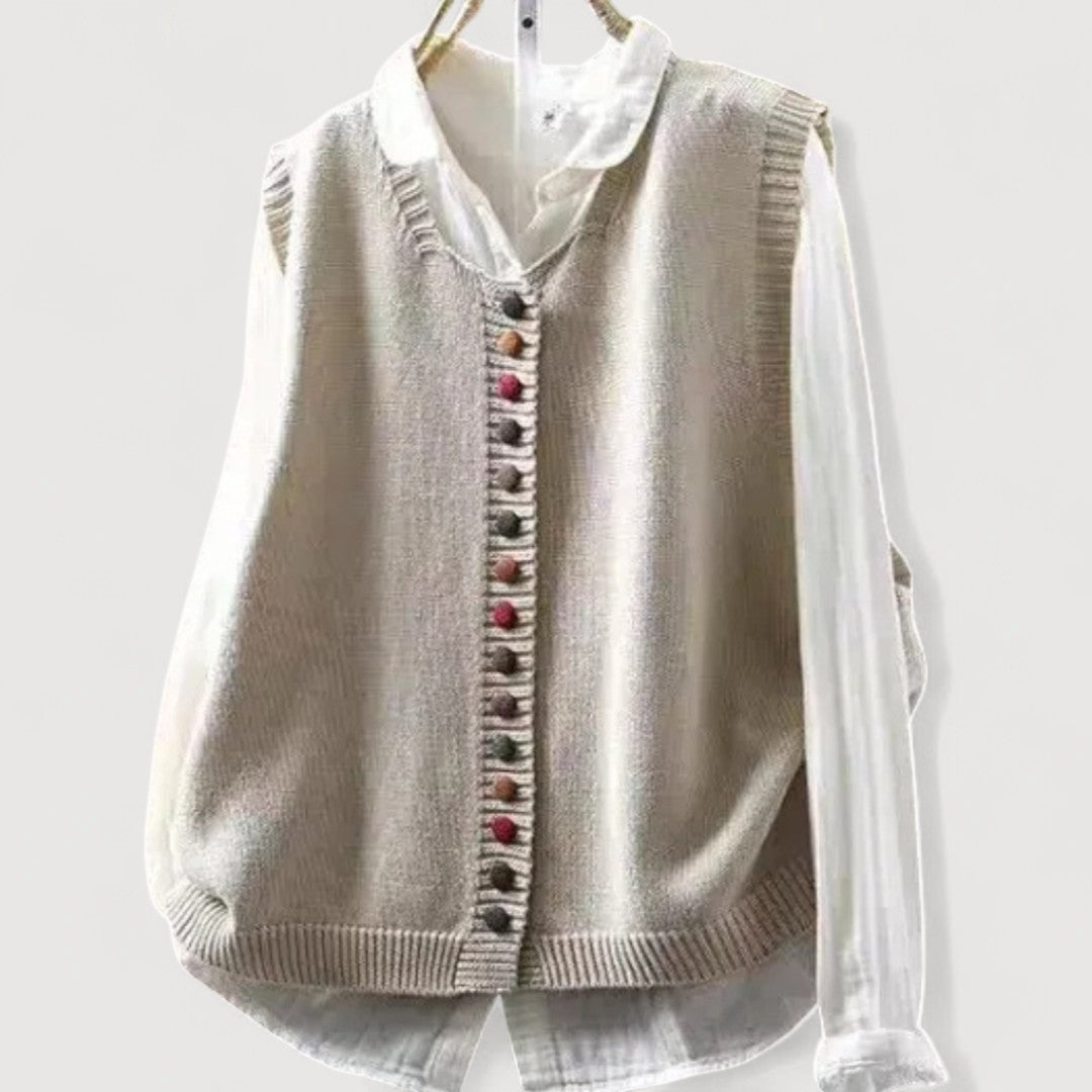ALINA – CLASSIC KNITTED VEST