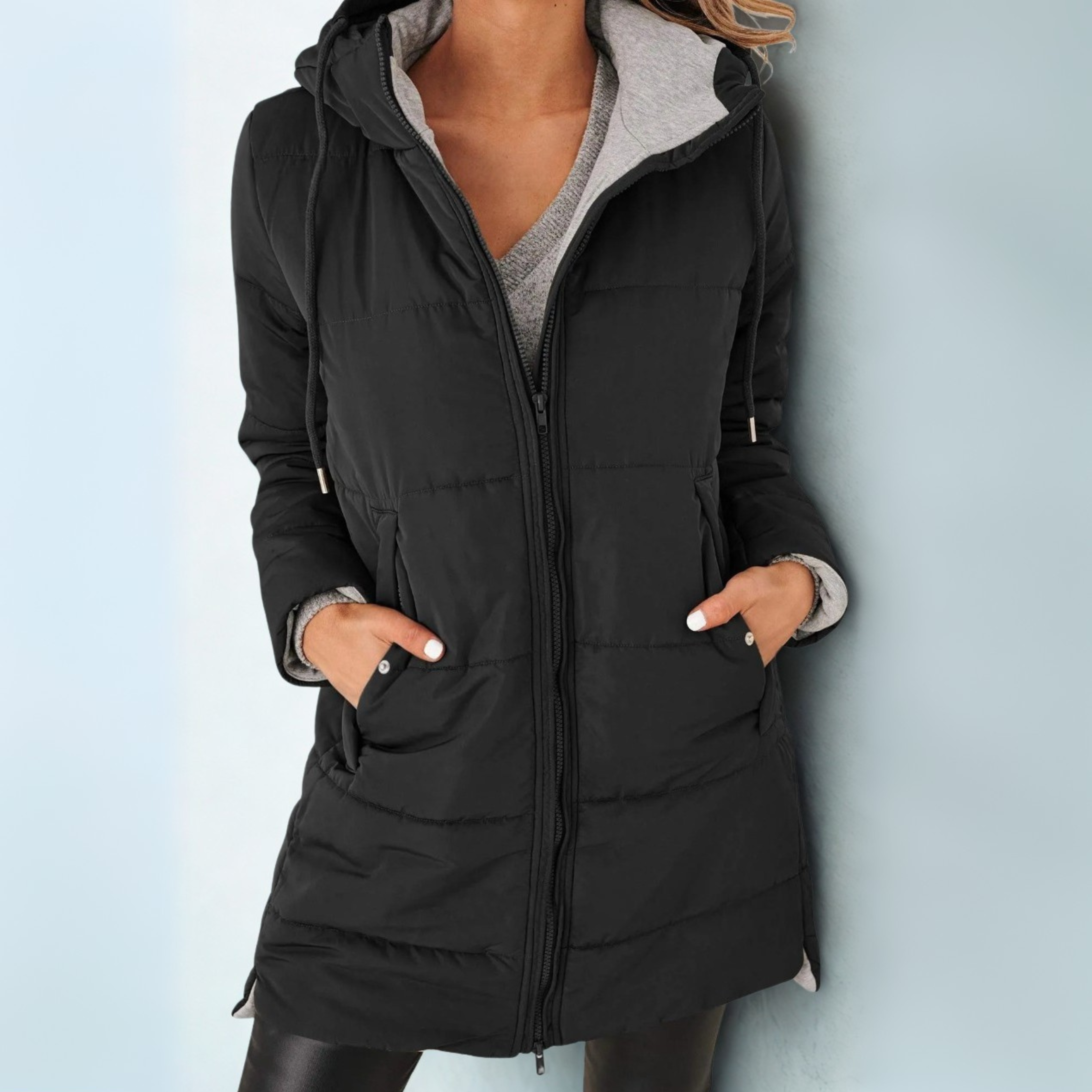 YILAβ’ - Casual Hooded Puffer Down Jacket