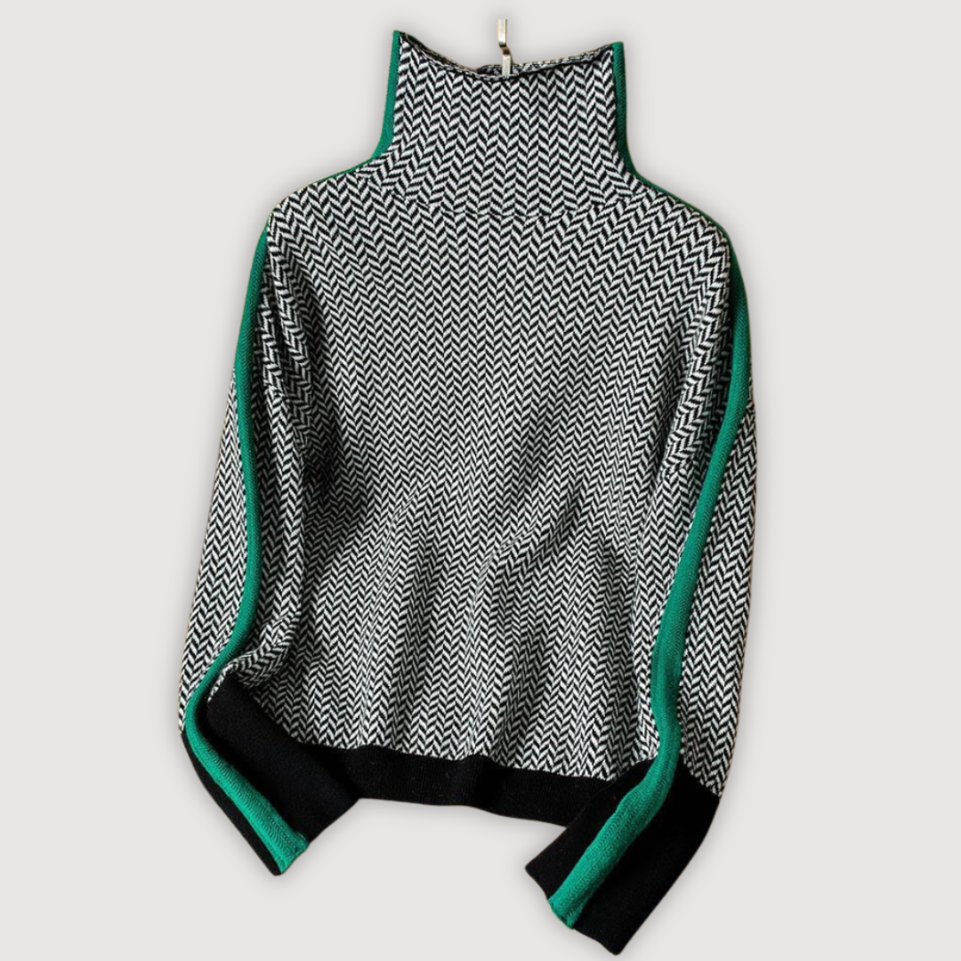 MARY β CHIC TURTLENECK JUMPER