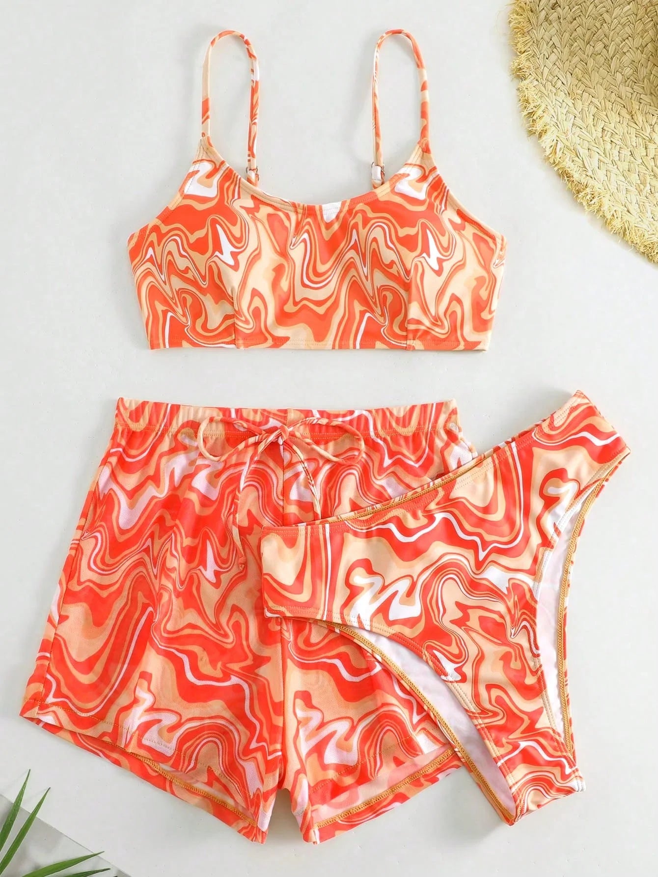 Marilyn | 3 piece supportive swim set