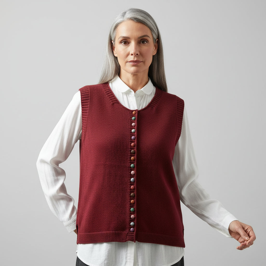 ALINA | Classic Knitted Vest