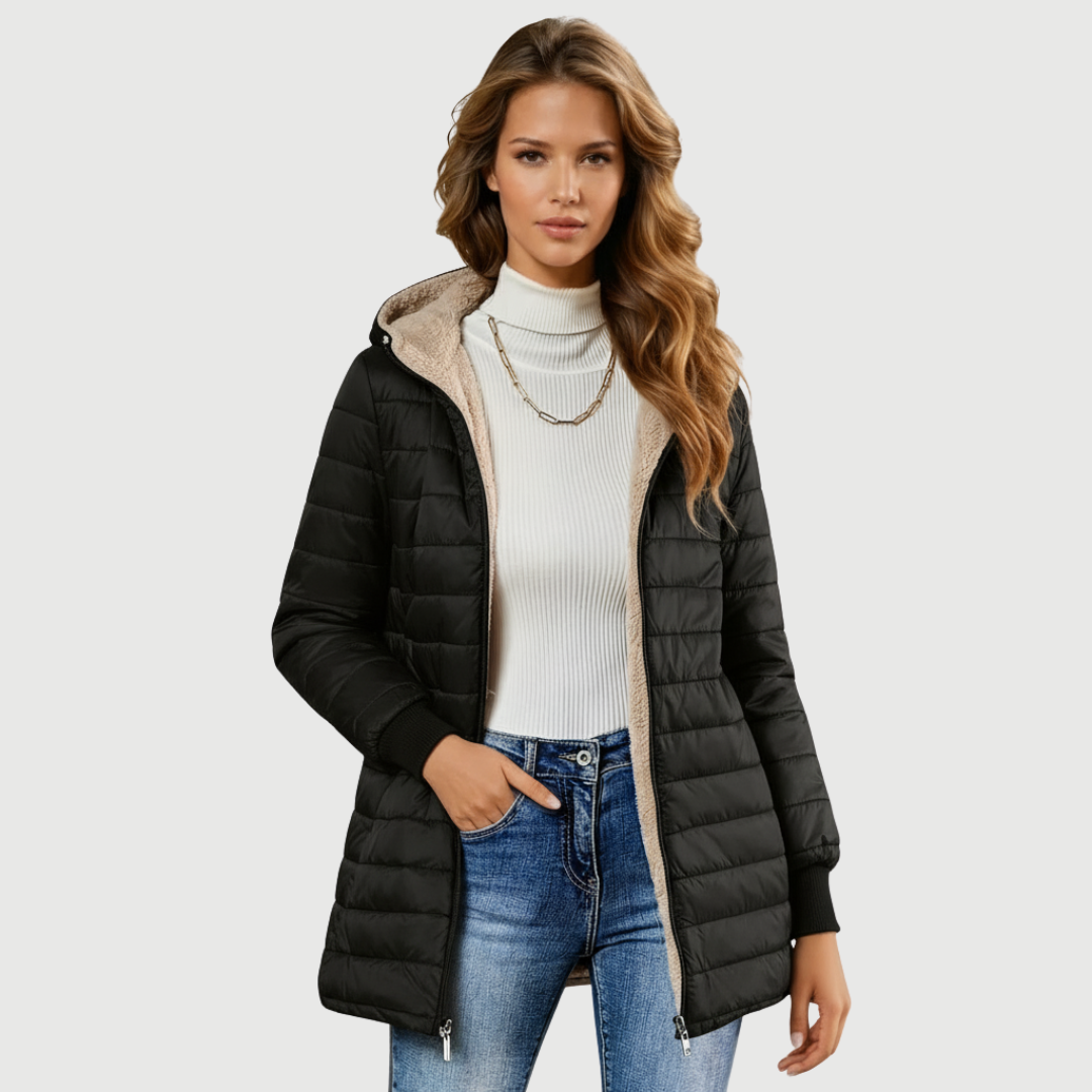 Caro | Sherpa-Lined Winter Coat