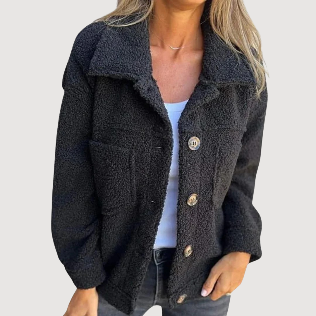 HAILEY – COSY TEDDY JACKET