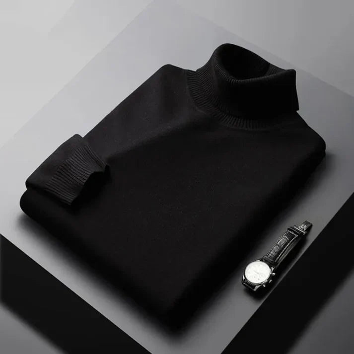 Monte Carlo Cashmere Roll Neck Jumper