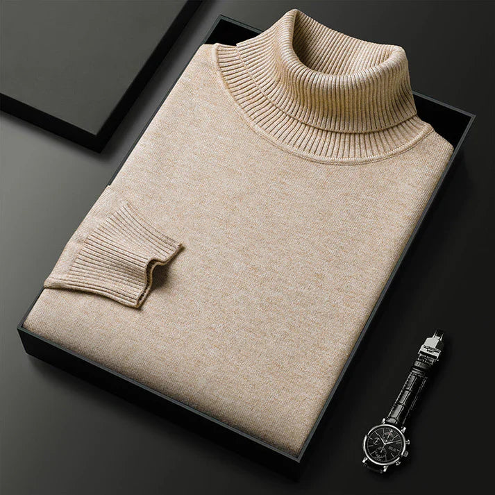 Monte Carlo Cashmere Roll Neck Jumper