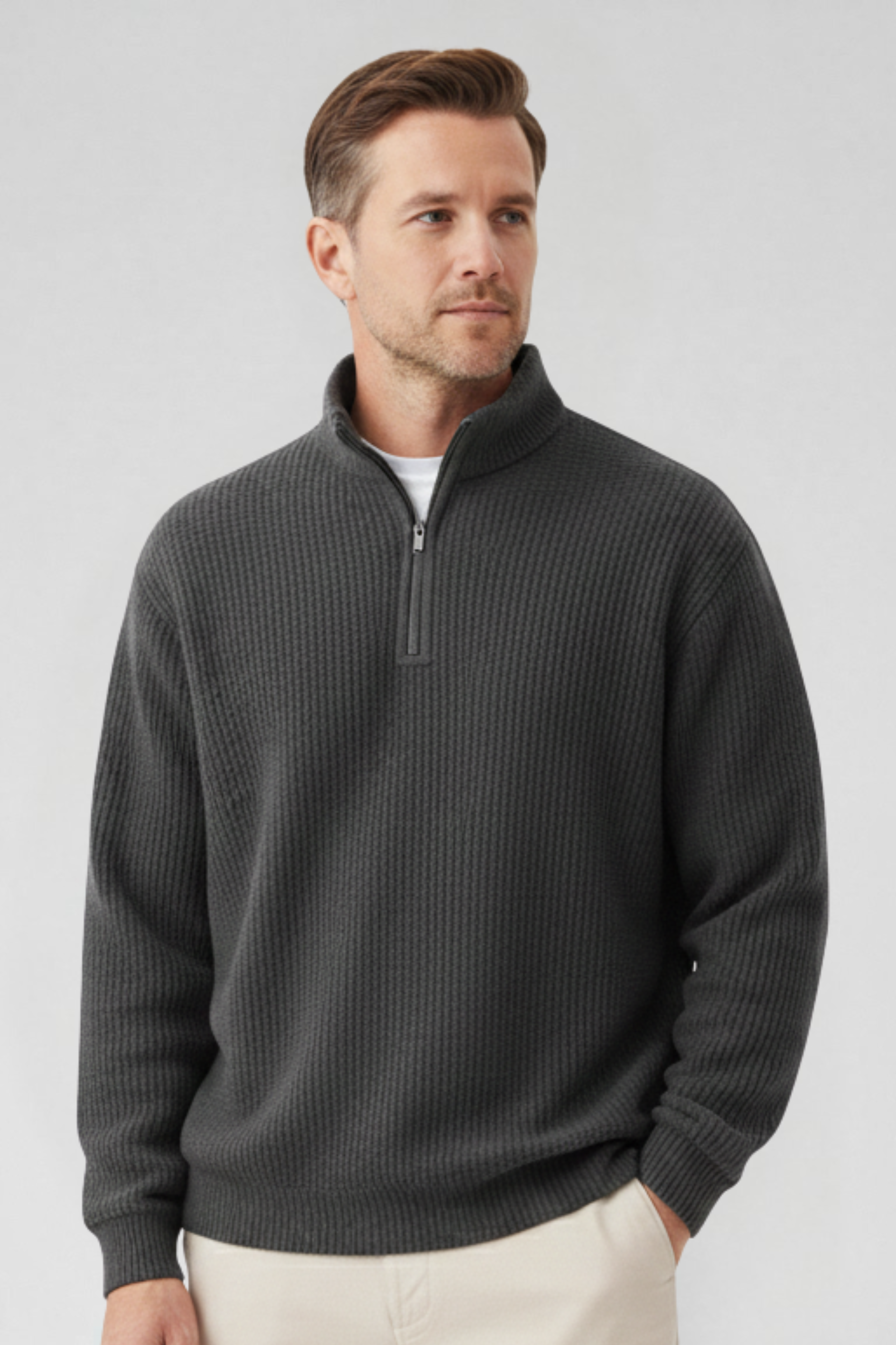 Essential Knit Quarter-Zip