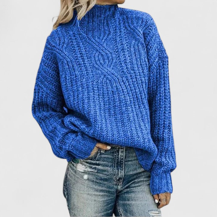 Lerynna | Sophisticated Cable Knit Sweater