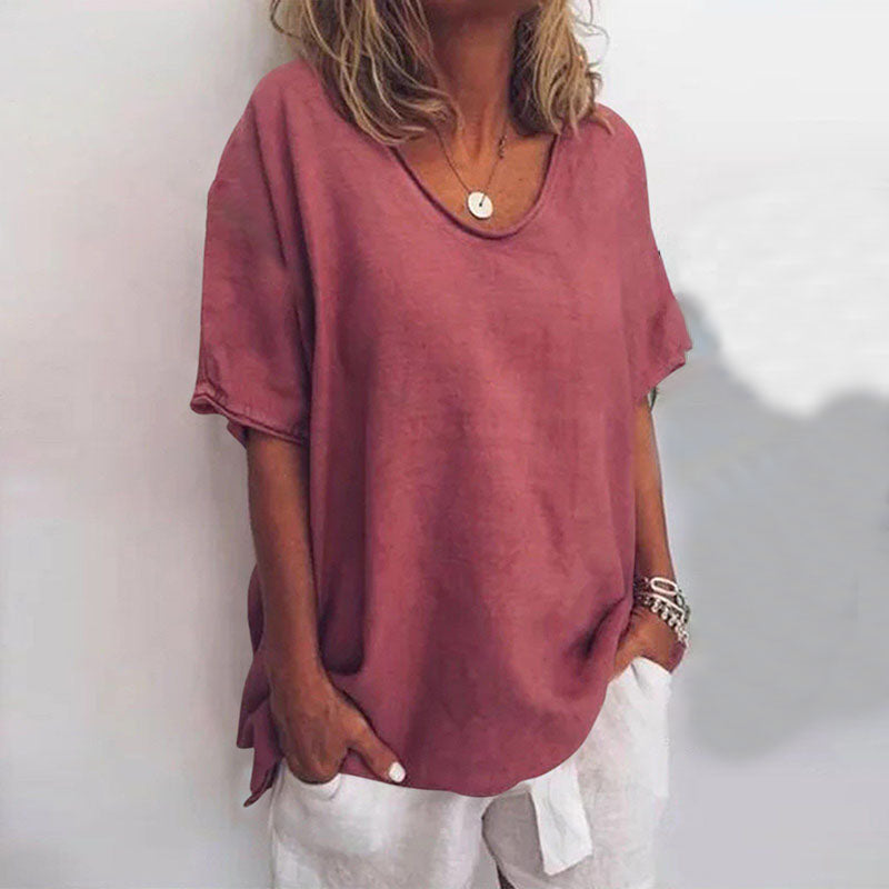 CALLIE™ – Comfy Loose Fit Top | Relaxed Style Meets Everyday Comfort